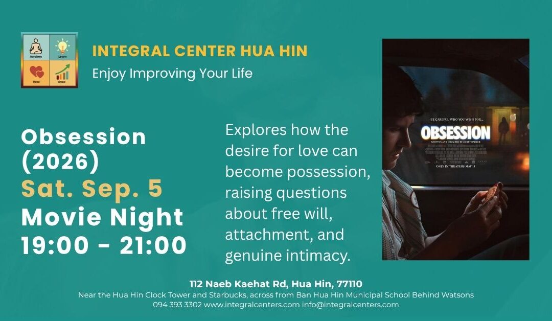 Saturday, September 5, 7:00 to 9:00 pm Obession 2025 (R)