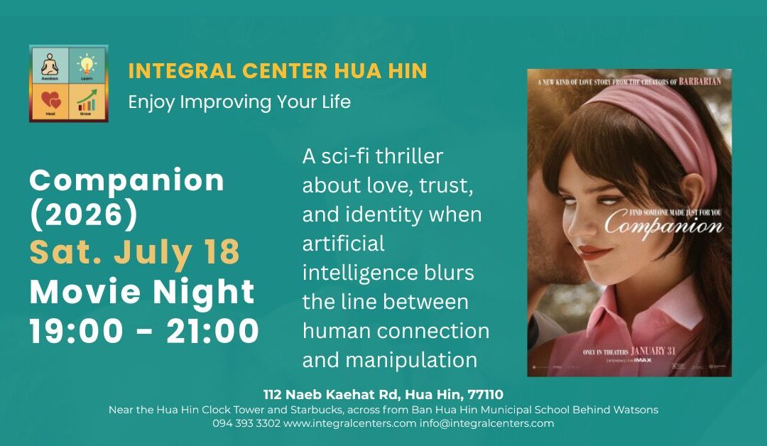 Saturday, July 18, 7:00 to 9:00 pm, Movie Night Companion (2025)