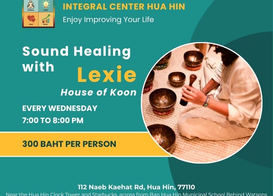 Wednesday, November 19, 7:00-8:00 pm – Sound Healing Session with Lexi, House of Koon