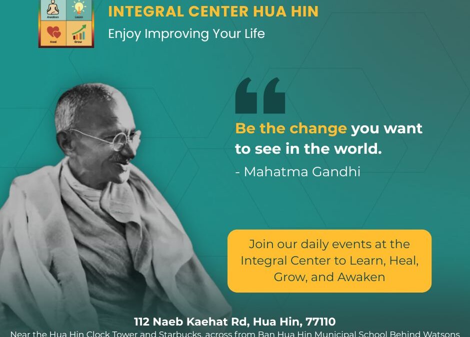 Start today to create a better world